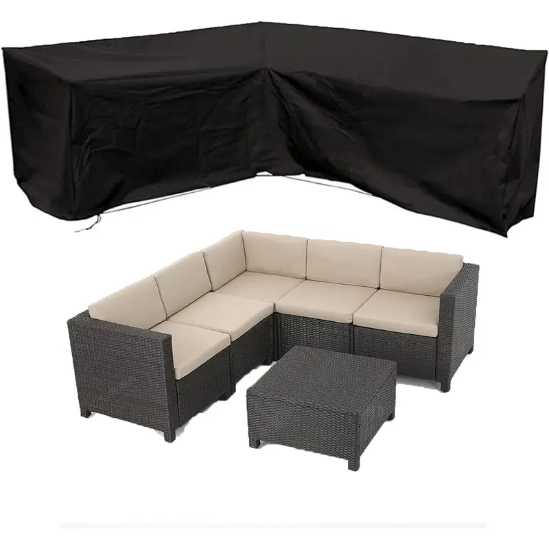 Outdoor Furniture Cover Xl - Waterproof L Shaped Garden Corner Sofa