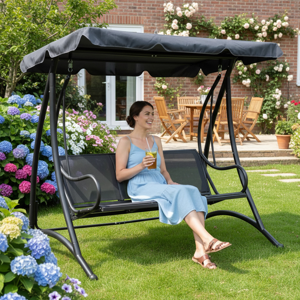 Outdoor Furniture In Sale - Customized Garden Metal Indoor Outdoor Swing