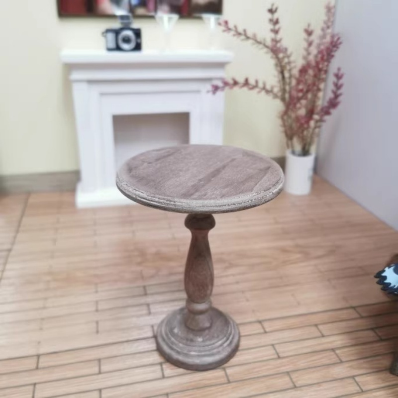 Bistro Table Set - 1/6 Doll House Model Furniture Accessories