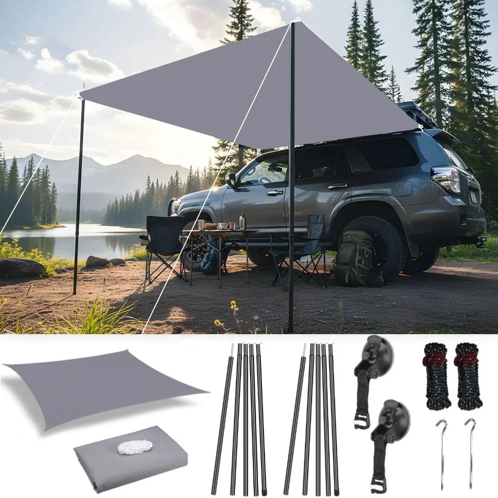 Sun Sail Shade - Car Awning for Van Campervan Caravan