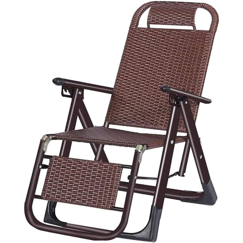 Deck Chair Lounger - Outdoor Deck Chair, Sunbed Lounger, Reclining
