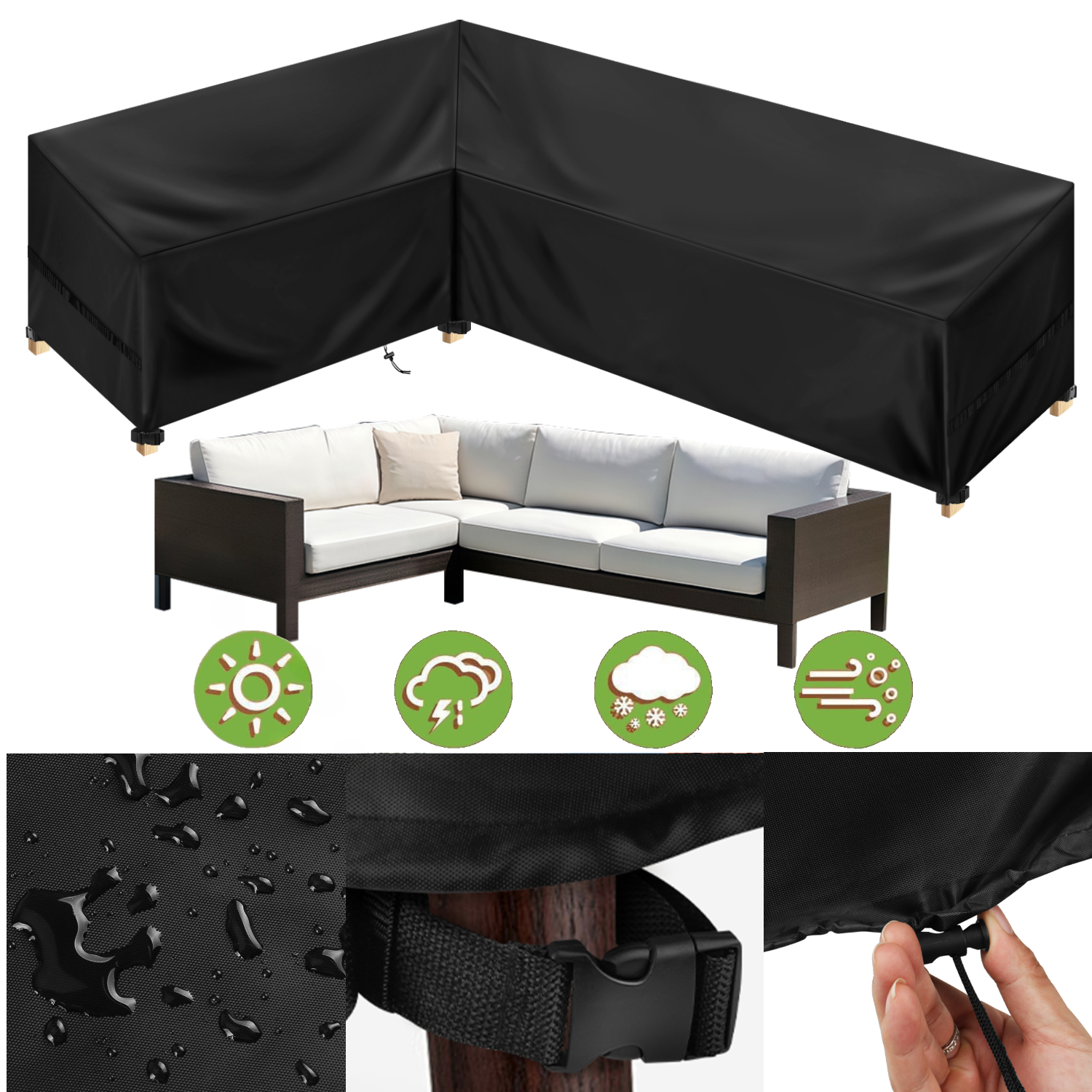 Outdoor Waterproof Sectional S – Outdoor Furniture Cover Xl recenzja i cena