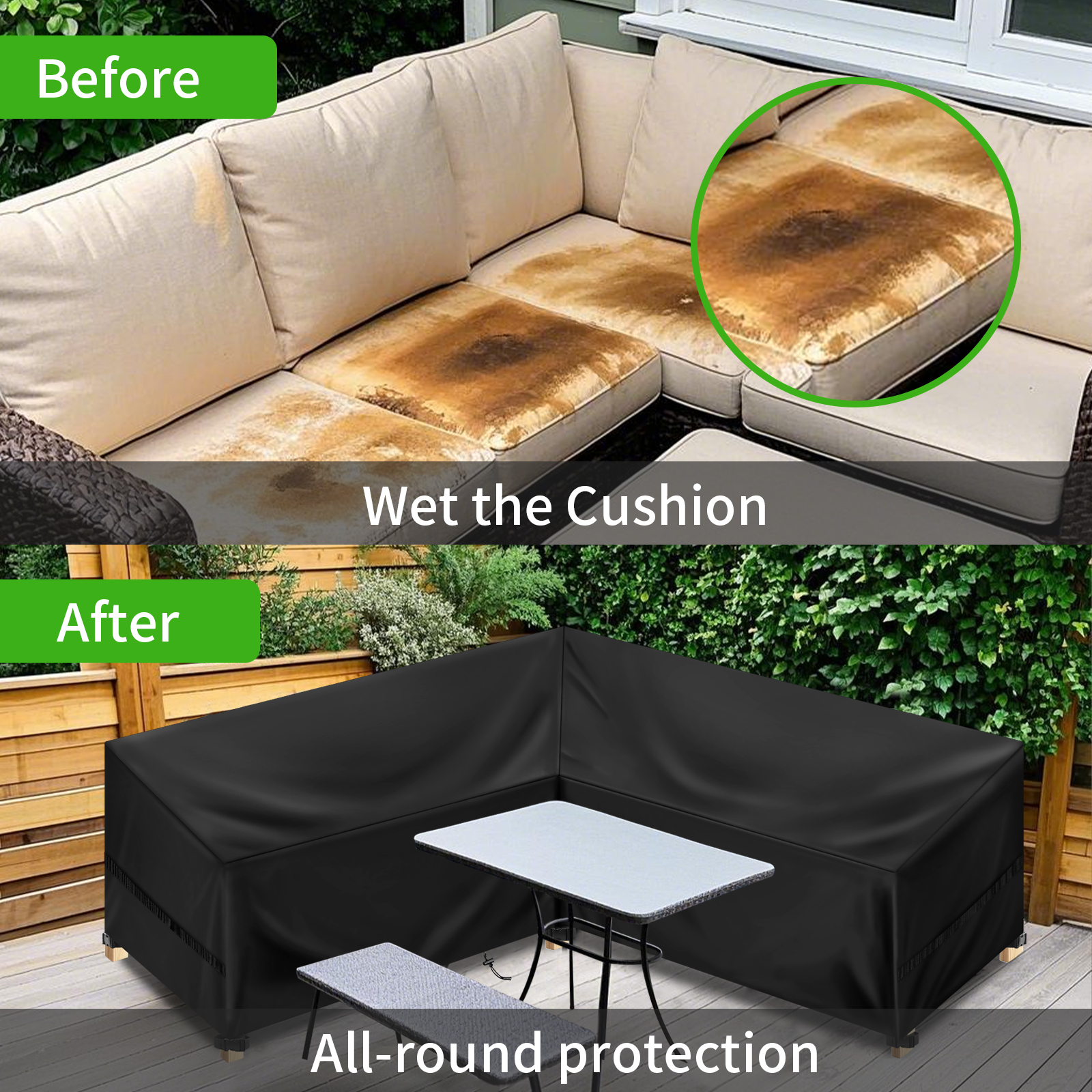 Outdoor Waterproof Sectional S – Outdoor Furniture Cover Xl recenzja i cena