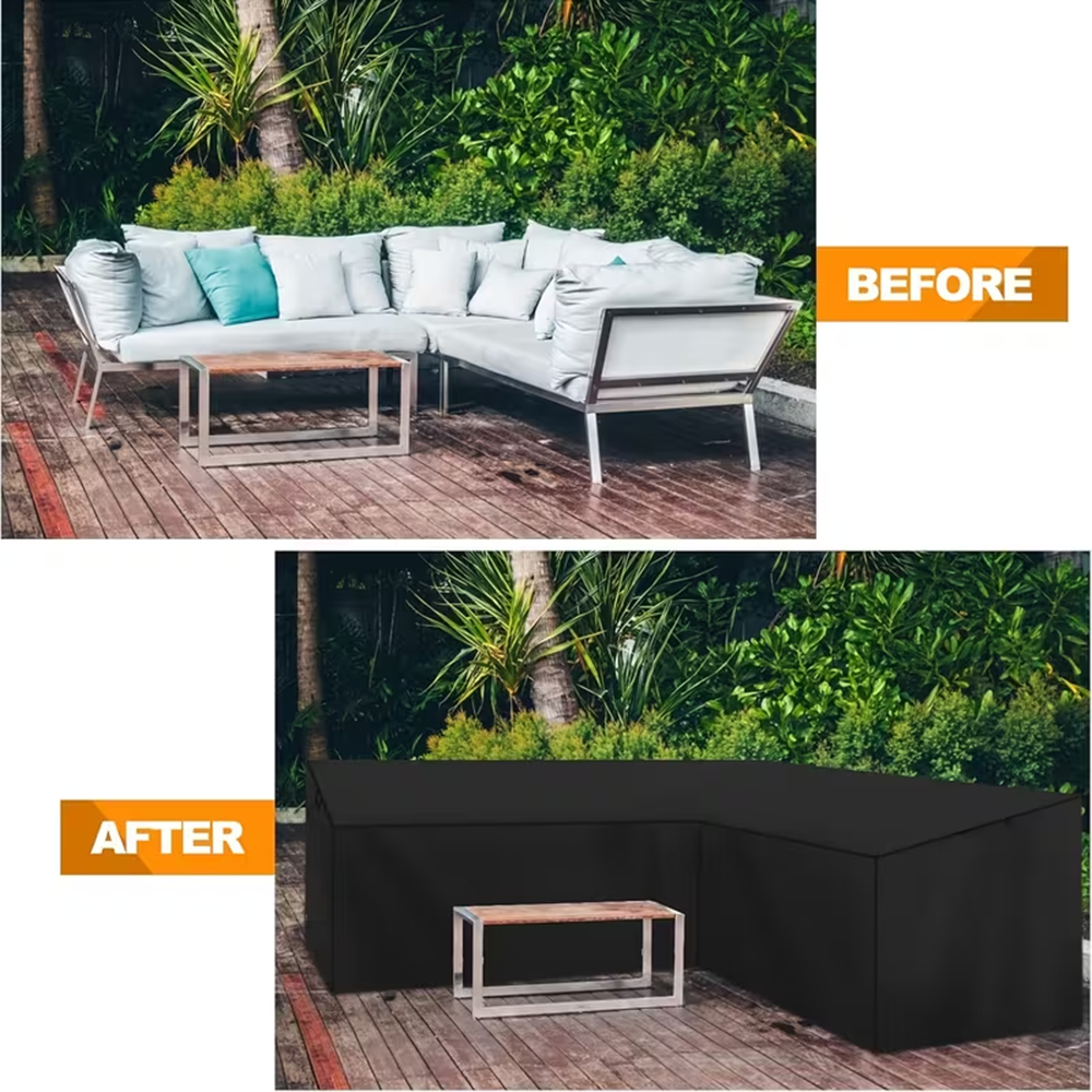 Heavy-duty L-shaped outdoor so – Outdoor Furniture Cover Xl recenzja i cena