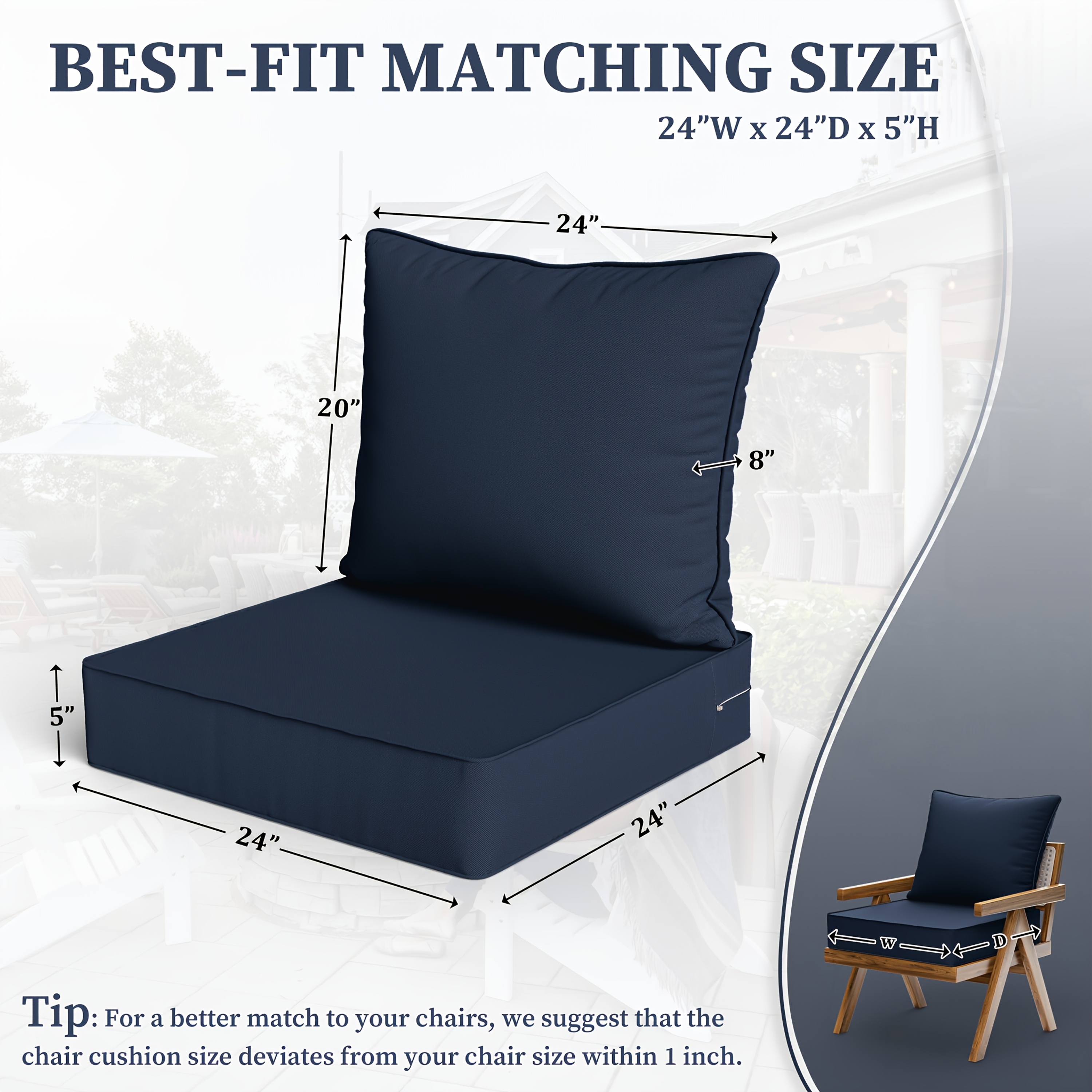 MARIIS Outdoor Furniture Seat  – Outdoor Furniture Without Cushions recenzja i cena