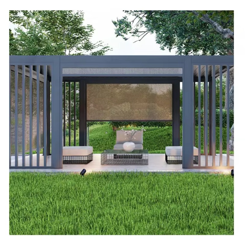 Outdoor Motorized Retractable  – Outdoor Furniture Gazebo recenzja i cena