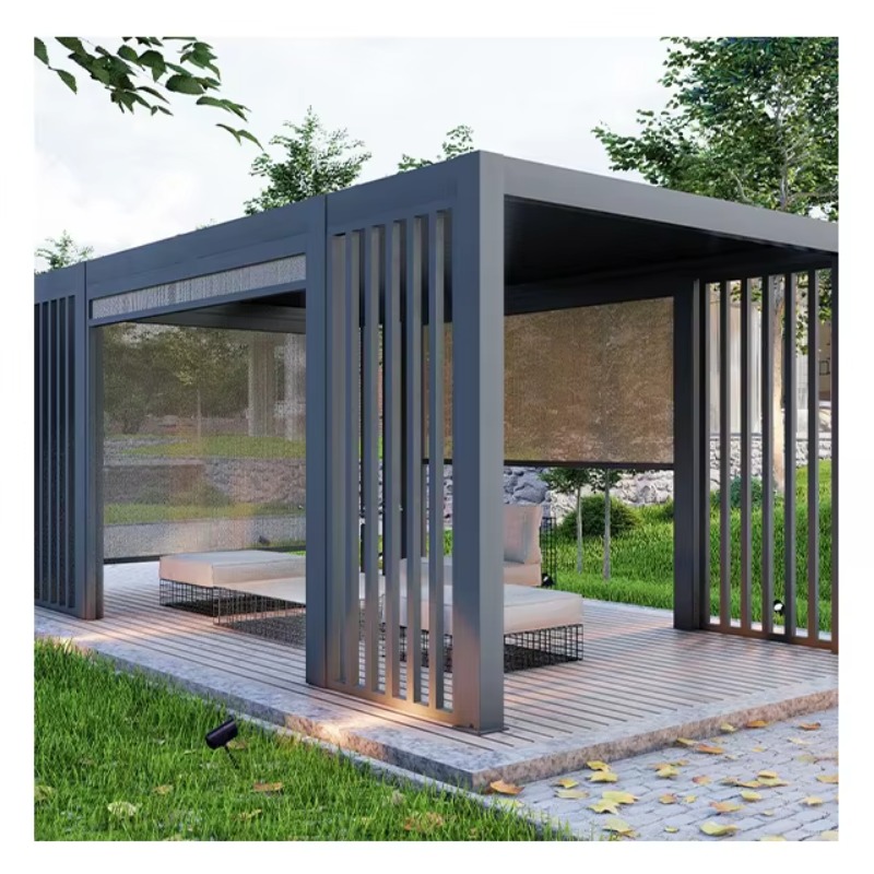 Outdoor Motorized Retractable  – Outdoor Furniture Gazebo recenzja i cena