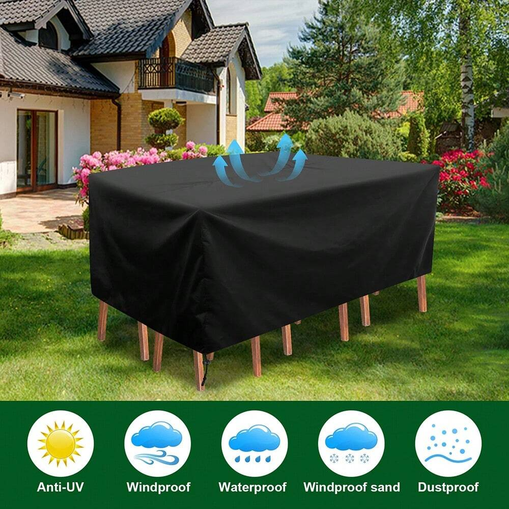1pc Square Patio Furniture Cov – Outdoor Furniture Cover Xl recenzja i cena