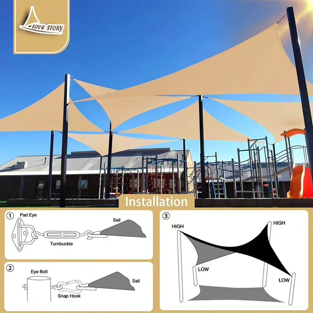 STORY Multicolor Sun Shade Net – Sun Sail Shade recenzja i cena