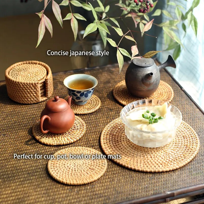 6Pcs Drink Coasters Set For Ku – Bistro Table Set recenzja i cena