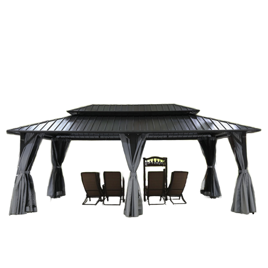 Outdoor Aluminum Frame Canopy  – Outdoor Furniture Gazebo recenzja i cena