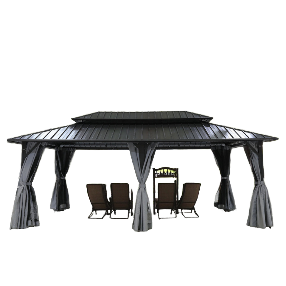 Outdoor Aluminum Frame Canopy  – Outdoor Furniture Gazebo recenzja i cena