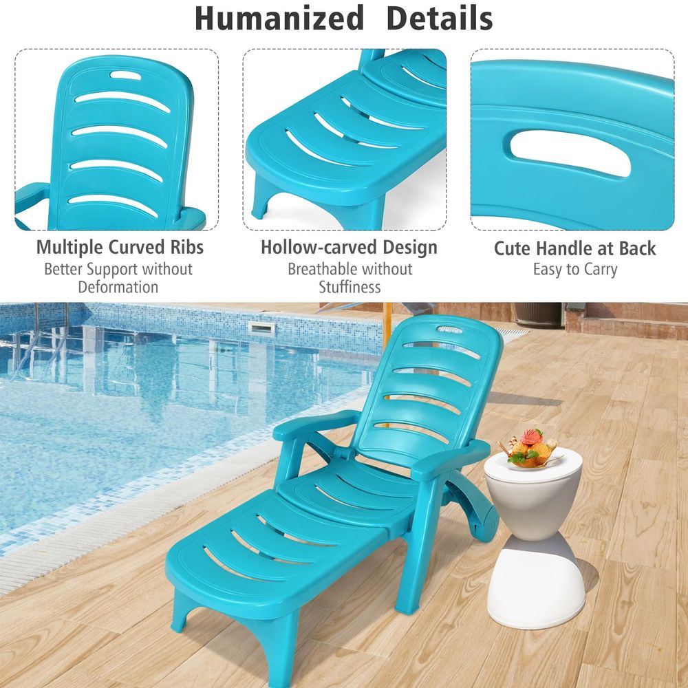 Sun Lounger, 5Position Adjusta – Deck Chair Lounger recenzja i cena