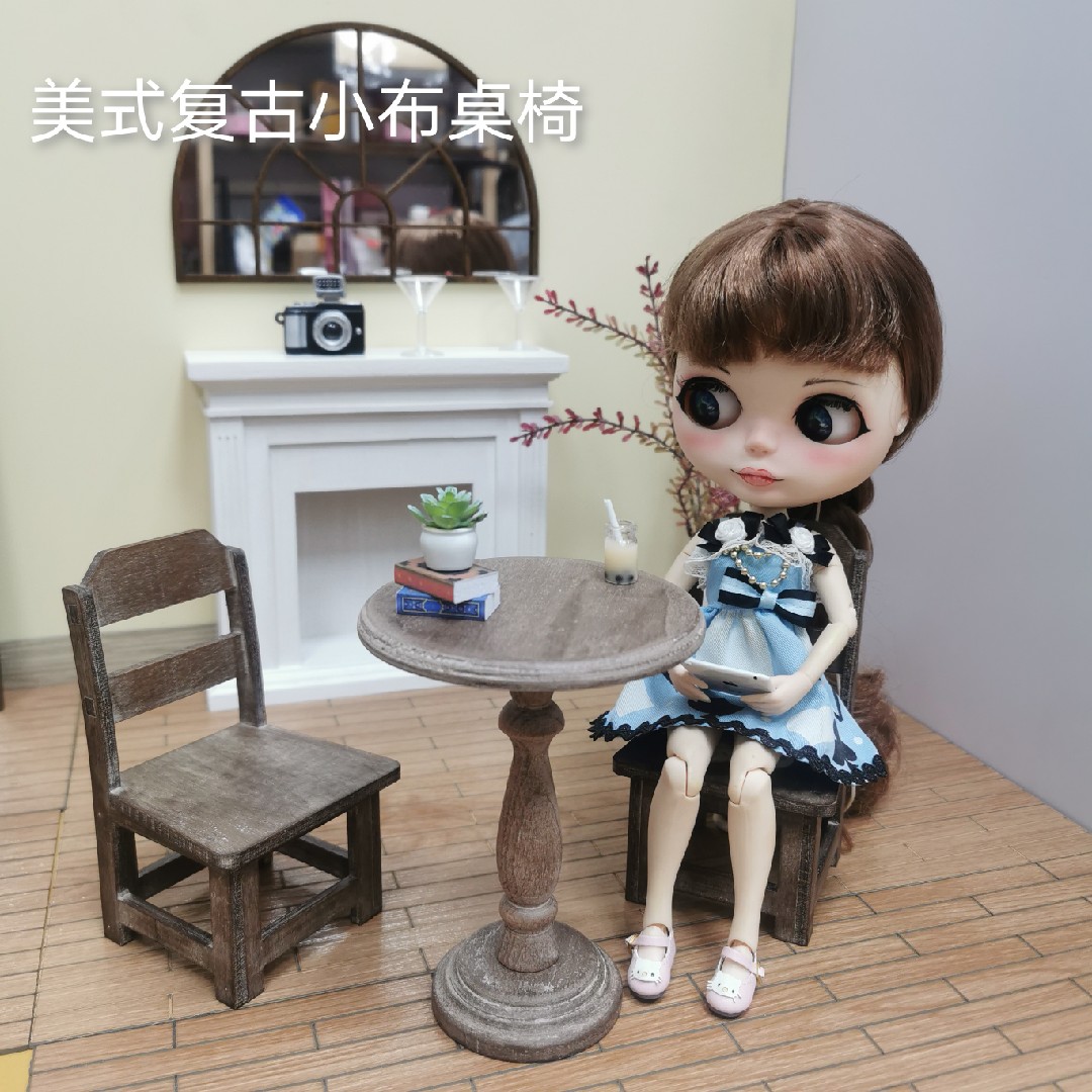 1/6 Doll House Model Furniture – Bistro Table Set recenzja i cena