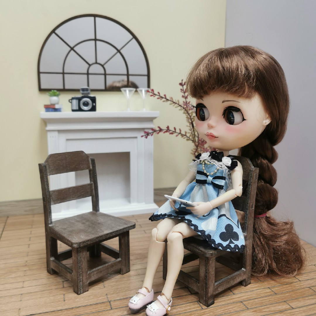 1/6 Doll House Model Furniture – Bistro Table Set recenzja i cena