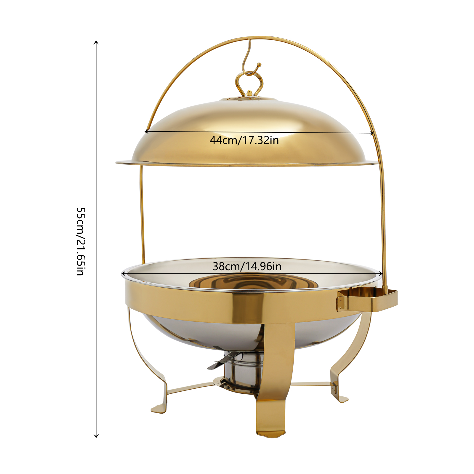 8L Gold Chafing Dish Buffet Se – Bistro Table Set recenzja i cena