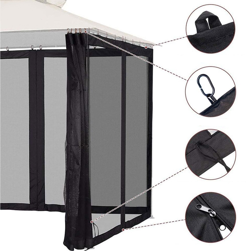 Mosquito Net Waterproof Gazebo – Outdoor Furniture Gazebo recenzja i cena