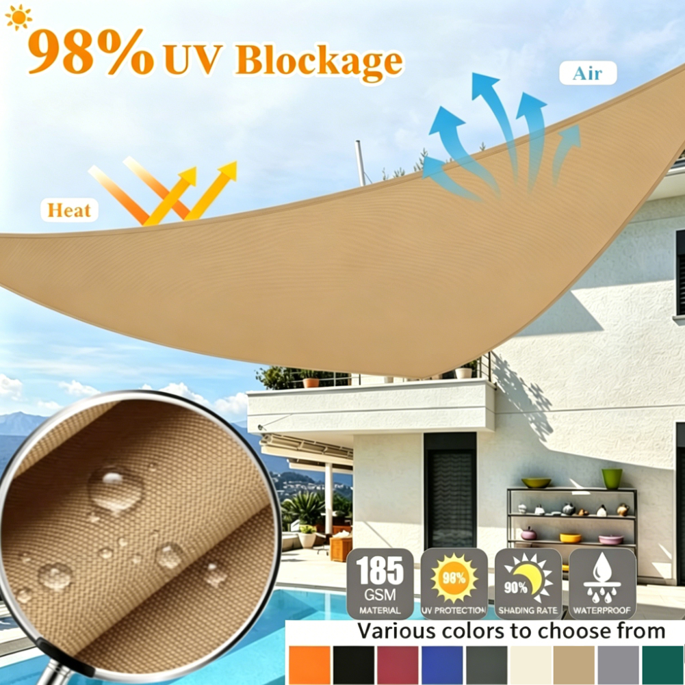 Triangle Waterproof Sun Shade  – Sun Sail Shade recenzja i cena