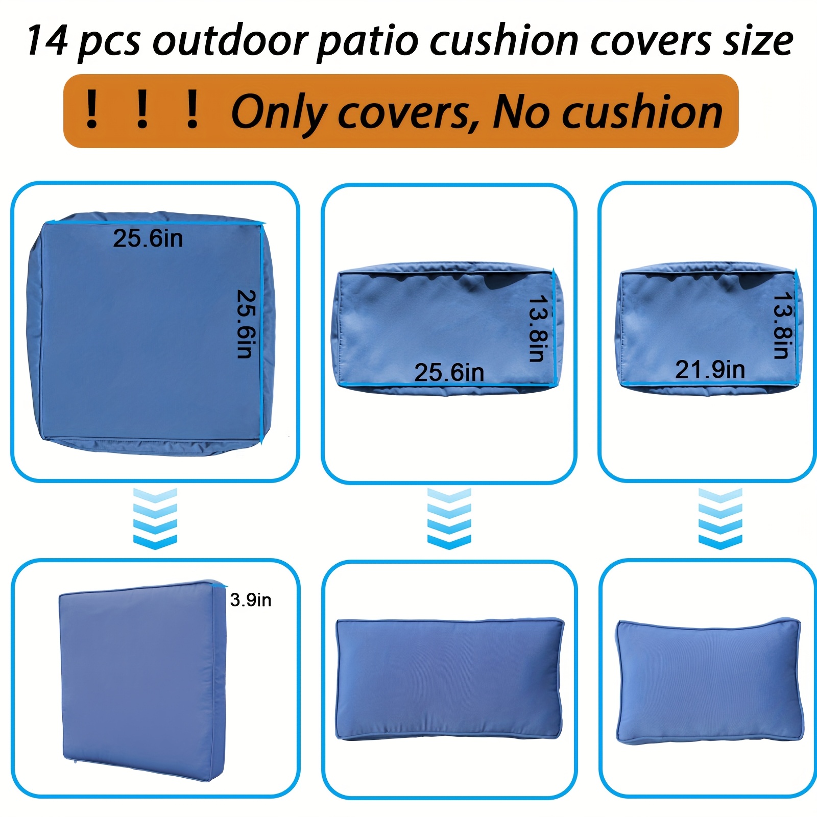 14pcs Outdoor Patio Waterproof – Outdoor Furniture Without Cushions recenzja i cena