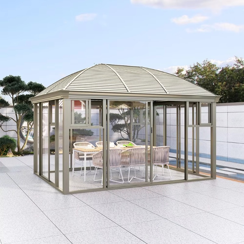Freestanding Sunrooms Glass Ho – Outdoor Furniture Gazebo recenzja i cena