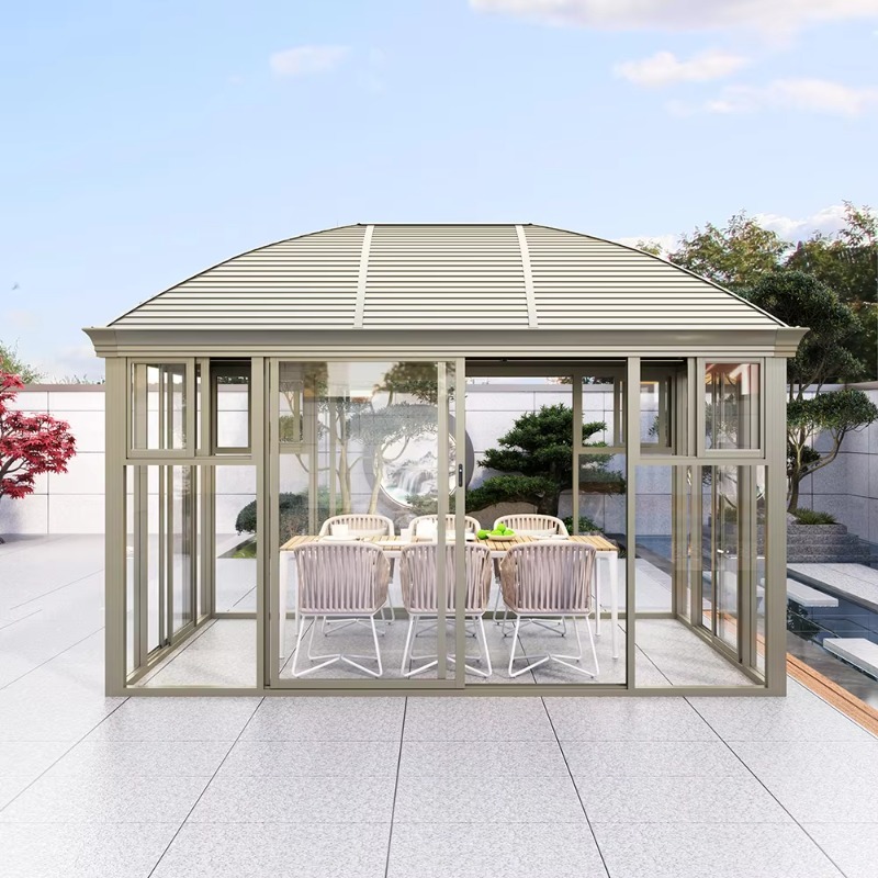 Freestanding Sunrooms Glass Ho – Outdoor Furniture Gazebo recenzja i cena