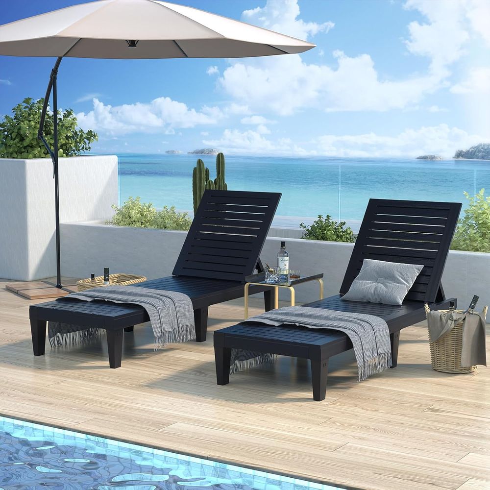 Weather-Resistant Outdoor Loun – Deck Chair Lounger recenzja i cena