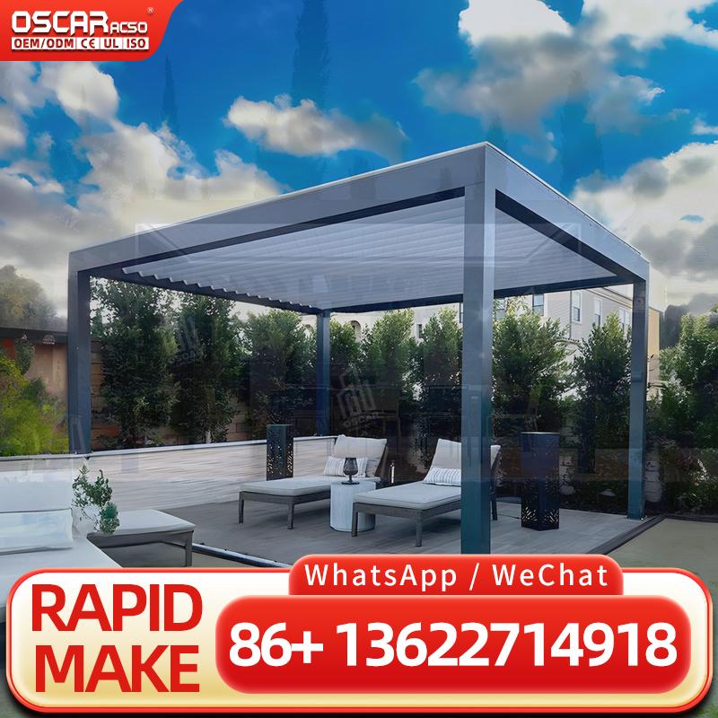 Motorised Waterproof Outdoor R – Outdoor Furniture Gazebo recenzja i cena
