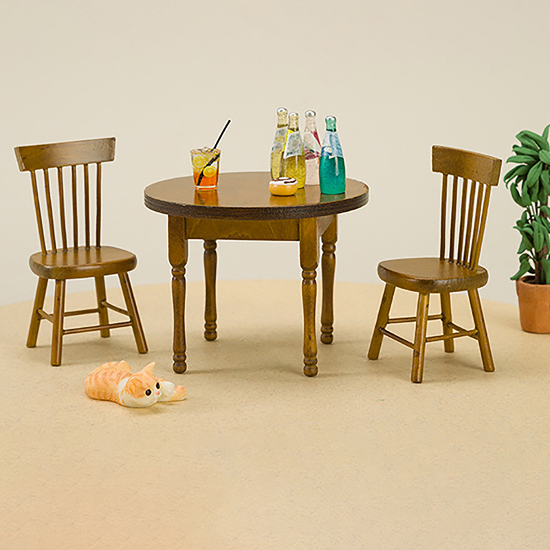 1/12 Miniature Dollhouse Furni – Bistro Table Set recenzja i cena