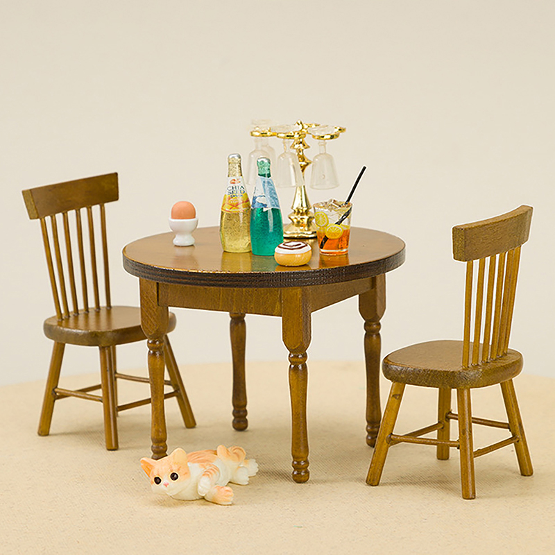 1/12 Miniature Dollhouse Furni – Bistro Table Set recenzja i cena