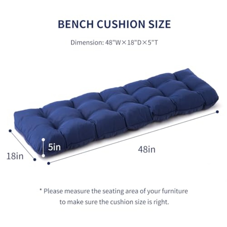 Outdoor Bench Cushion,,Waterpr – Outdoor Furniture Without Cushions recenzja i cena