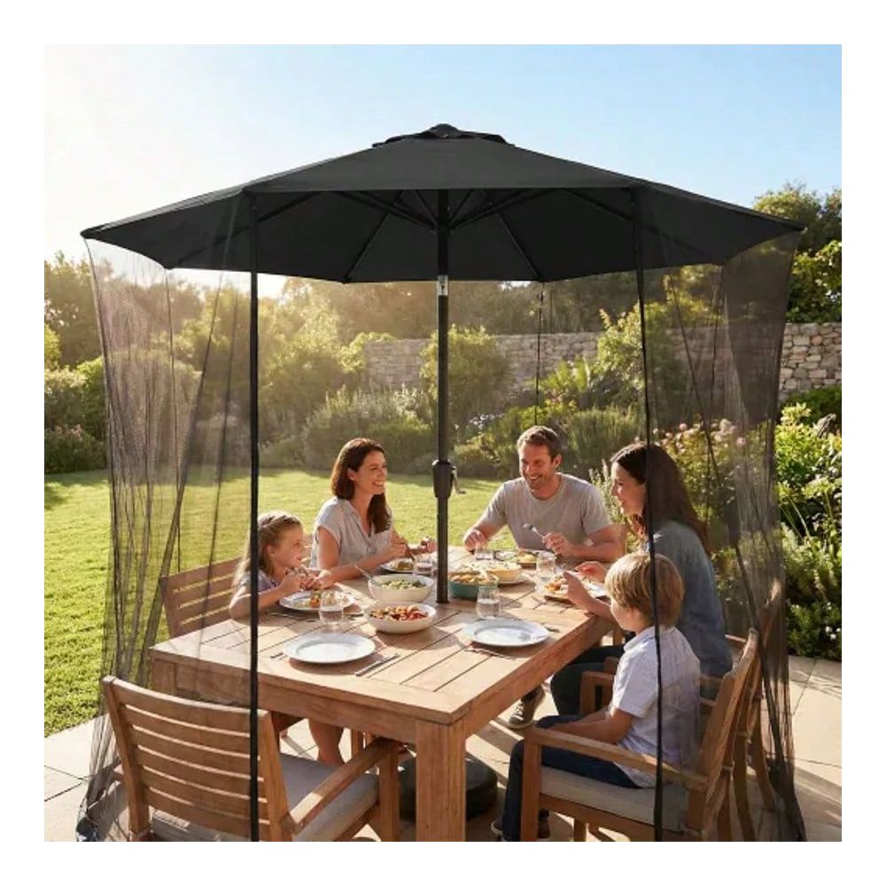 Center Pole Patio Umbrella Wit – Sun Sail Shade recenzja i cena