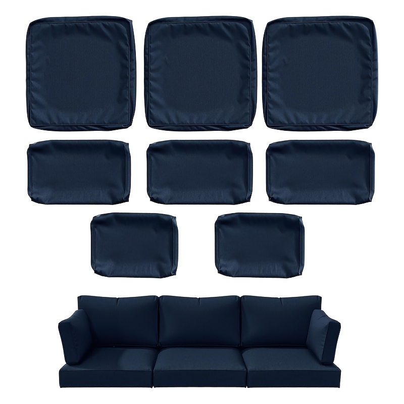 8P Outdoor Cushion Slipcovers  – Outdoor Furniture Without Cushions recenzja i cena