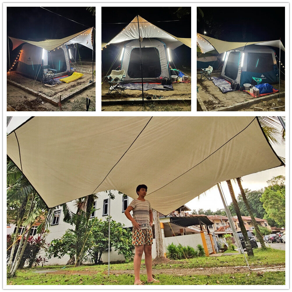 Octagon 5.1x5.1m Large Tarp Wa – Sun Sail Shade recenzja i cena