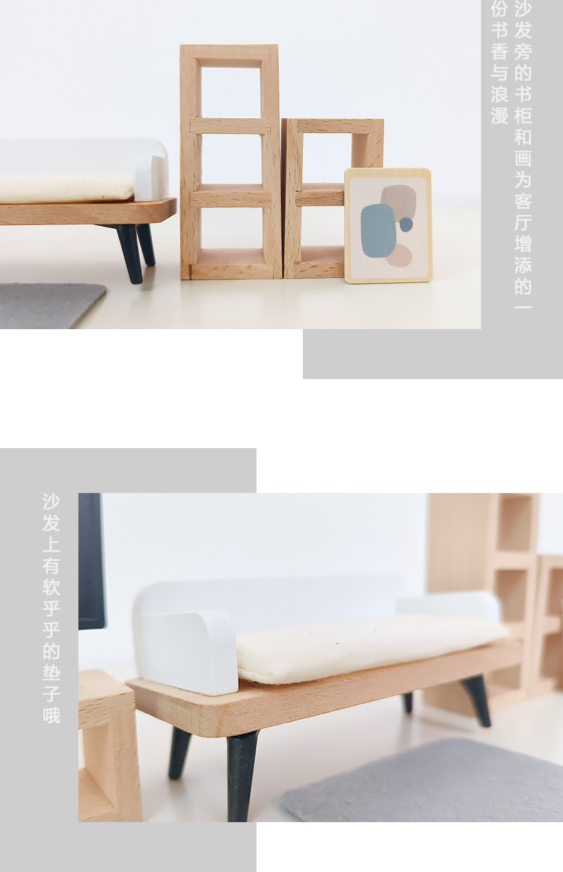 Modern dollhouse furniture kit – Bistro Table Set recenzja i cena