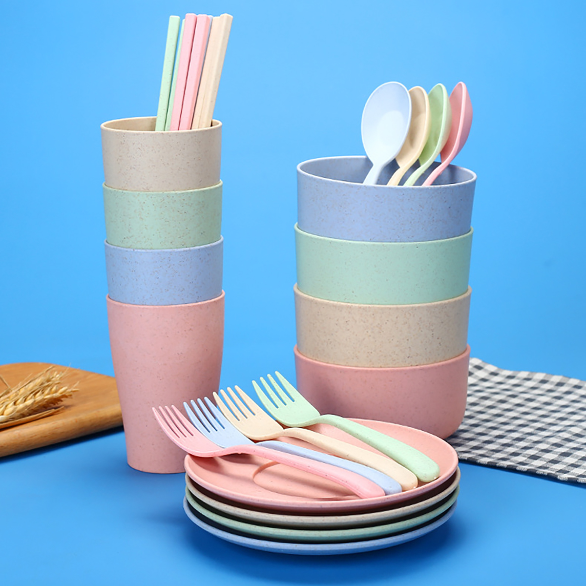 Fork Spoon Chopsticks Bowls Cu – Bistro Table Set recenzja i cena