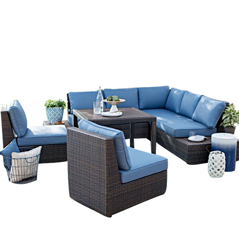 Outdoor Sofa Courtyard Rattan  – Outdoor Furniture In Sale recenzja i cena