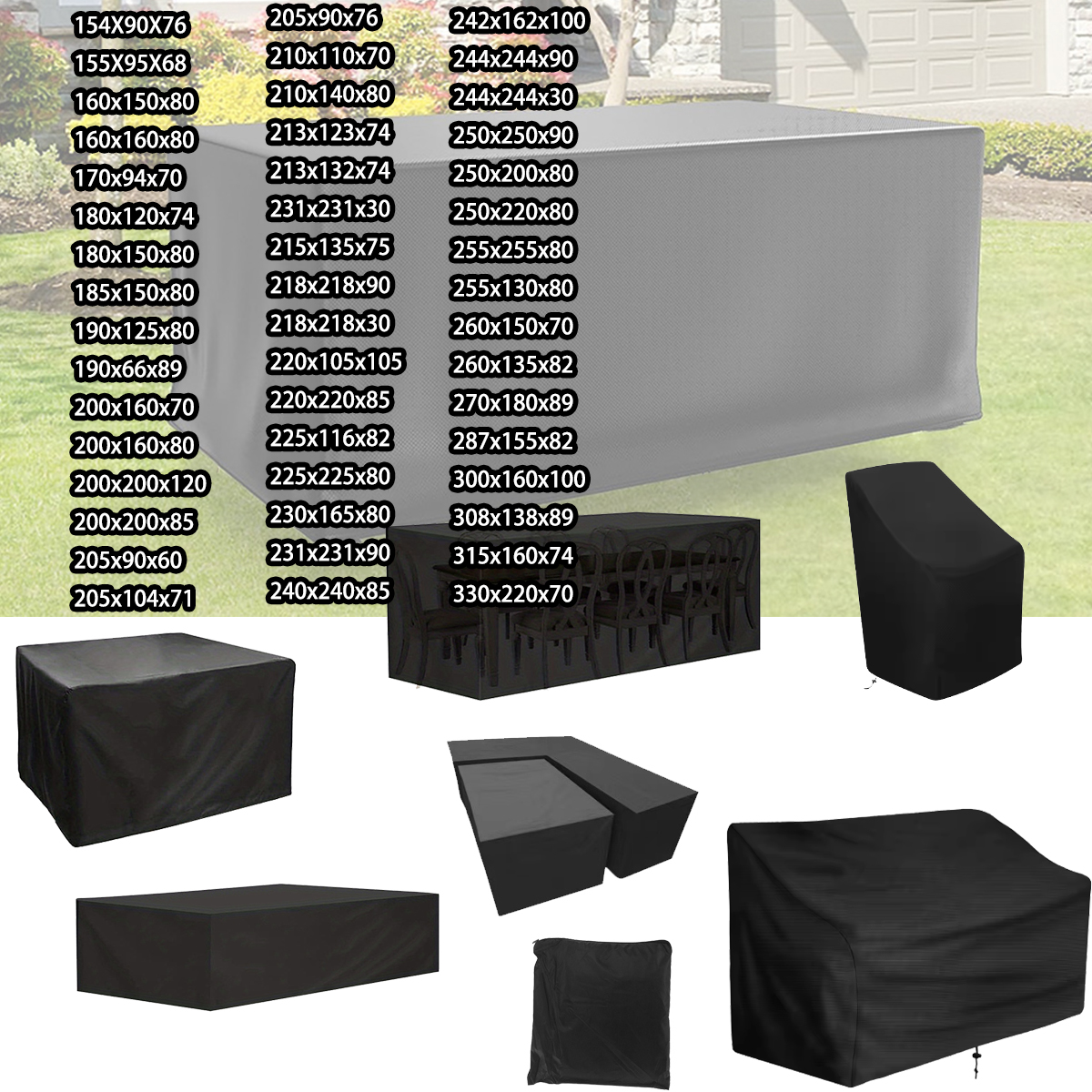 Outdoor Furniture Cover 320 Si – Outdoor Furniture Cover Xl recenzja i cena