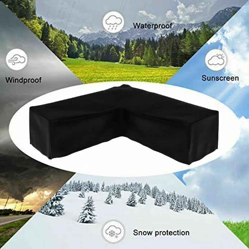 Outdoor L-shaped Outdoor Sofa  – Outdoor Furniture Cover Xl recenzja i cena