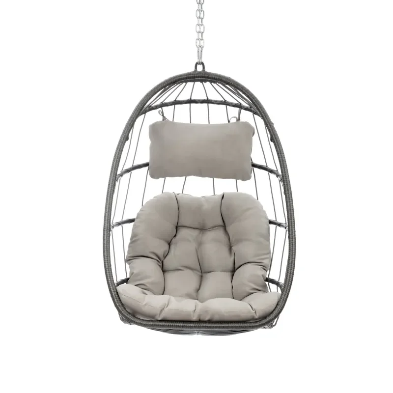 Outdoor Wicker Rattan Swing Ch – Outdoor Furniture Without Cushions recenzja i cena