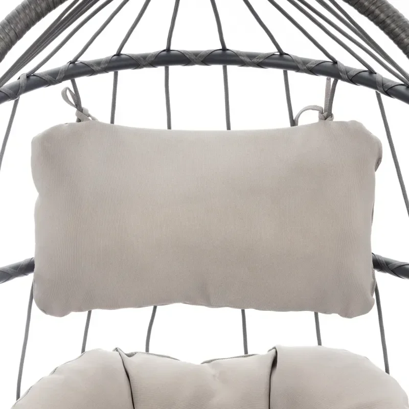Outdoor Wicker Rattan Swing Ch – Outdoor Furniture Without Cushions recenzja i cena